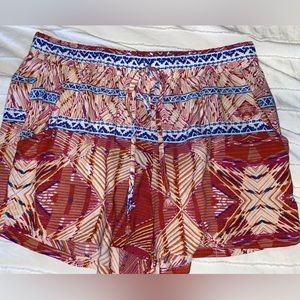 Colorful Flowy Shorts